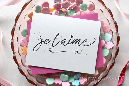 Valentines Card | Je Taime