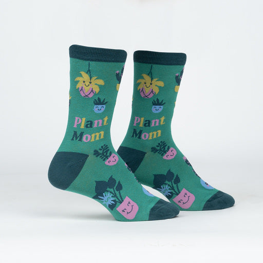 Plant Mom Women's Crew Socks