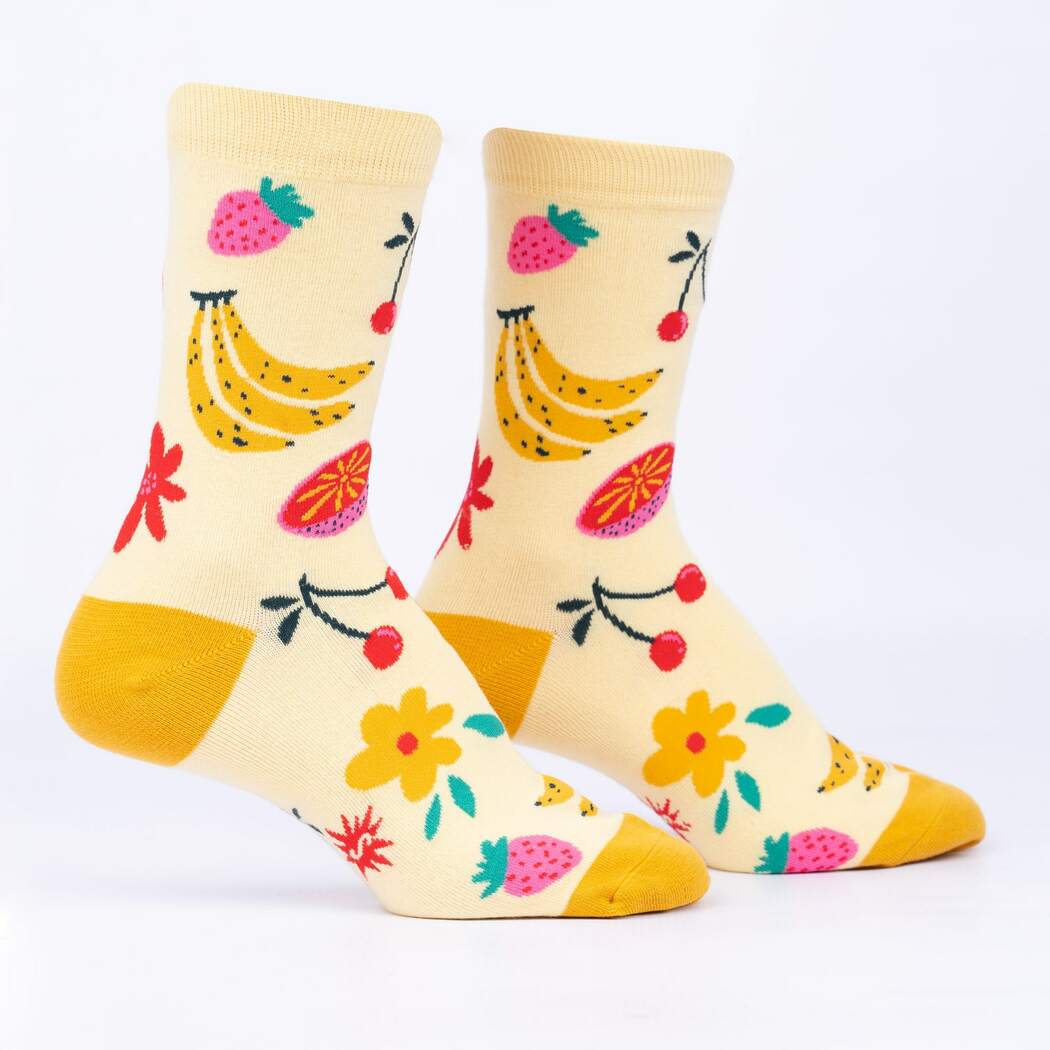 Fruity Bloom Women's Crew Socks