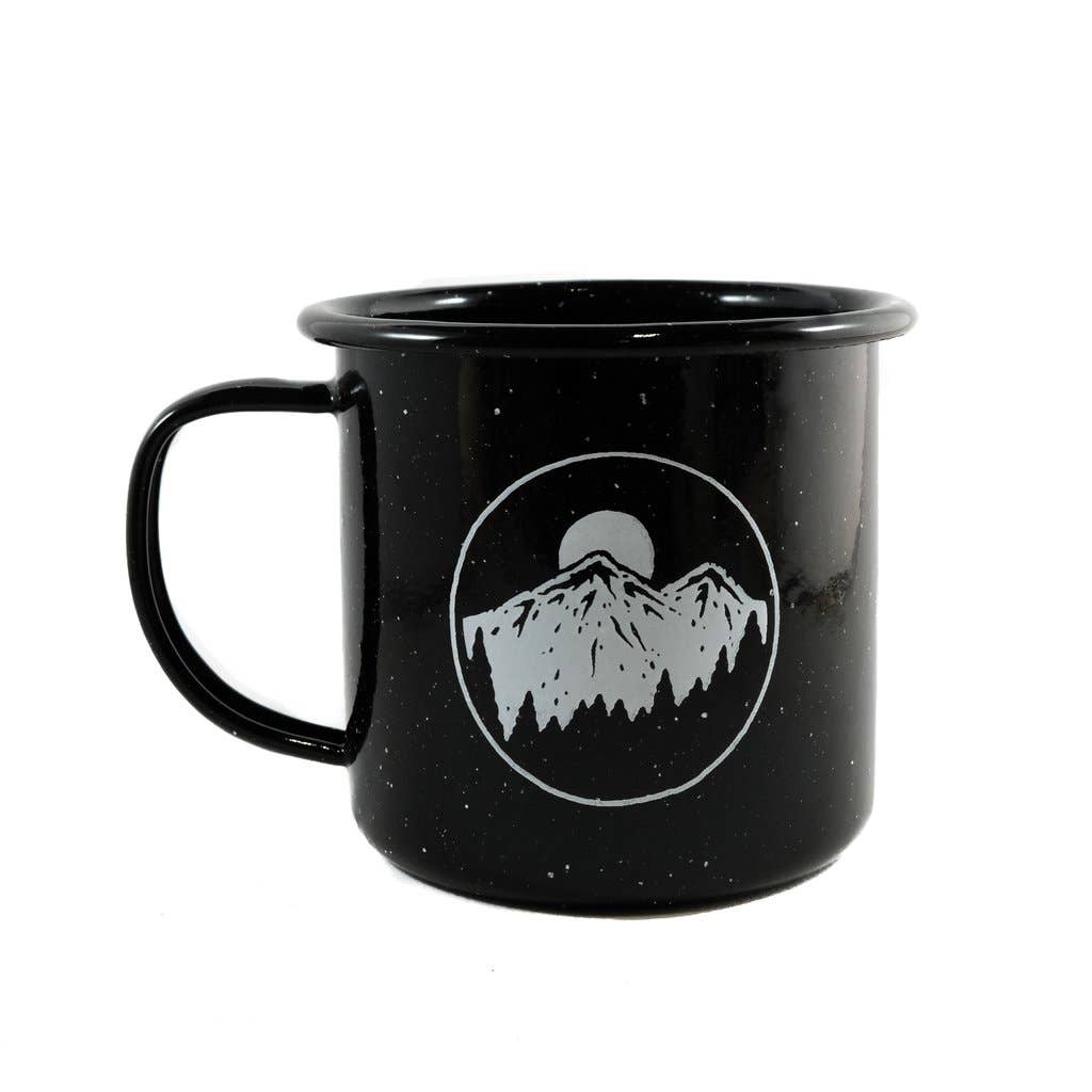 12oz Enamel Camping Mug
