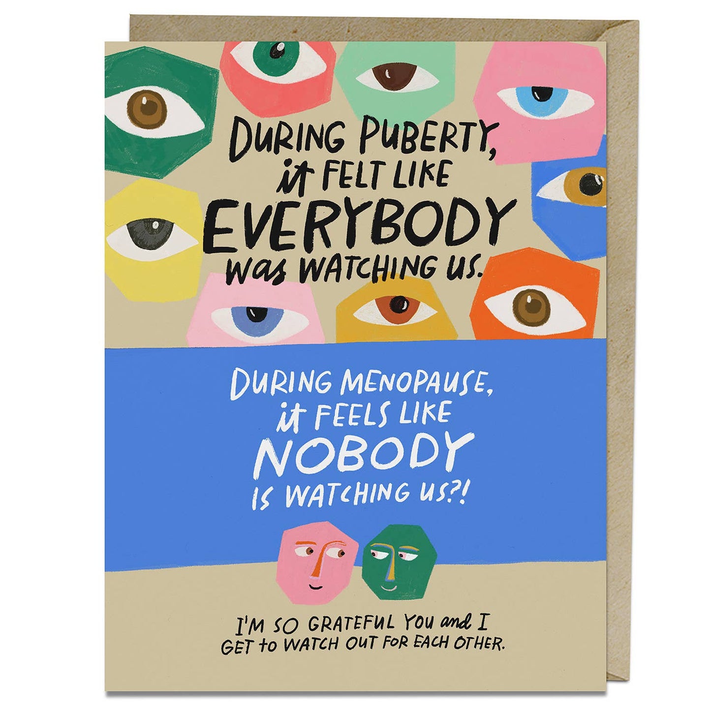 Watch Out for Each Other Menopause Card