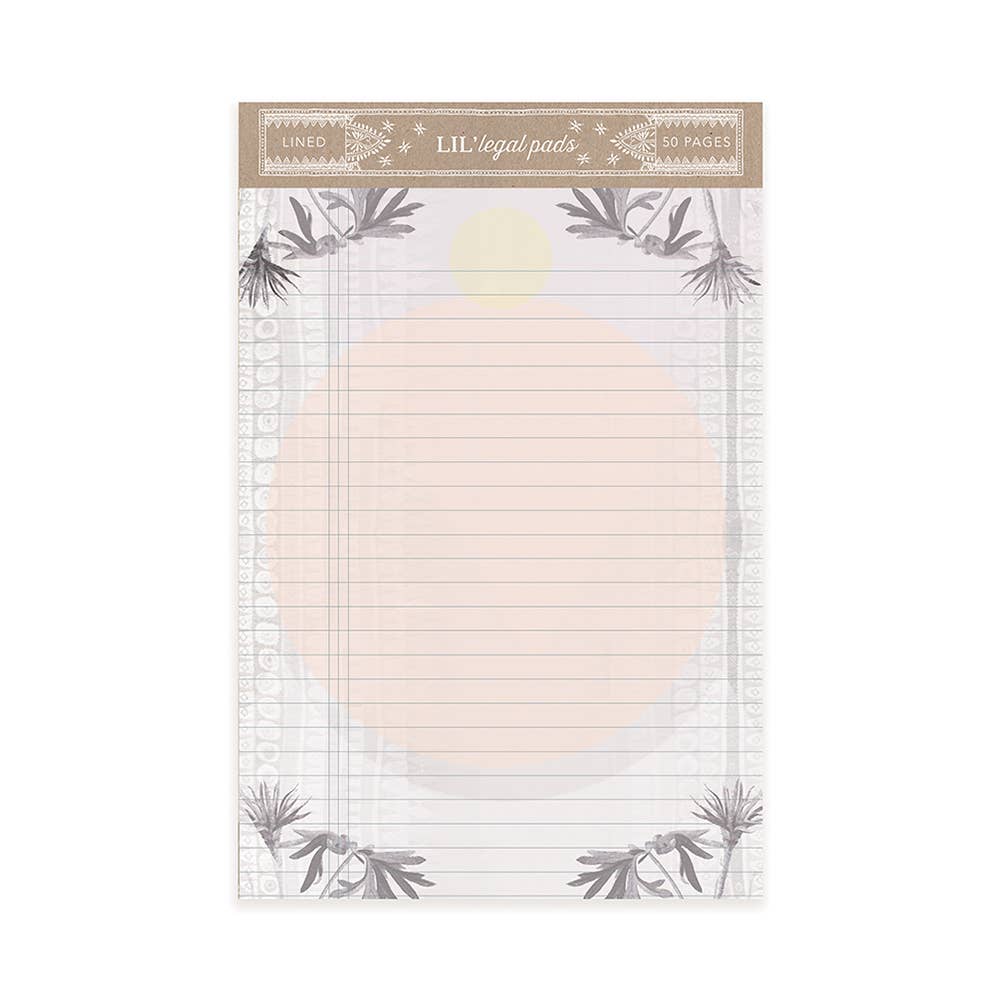 Tropical Little Legal Notepad