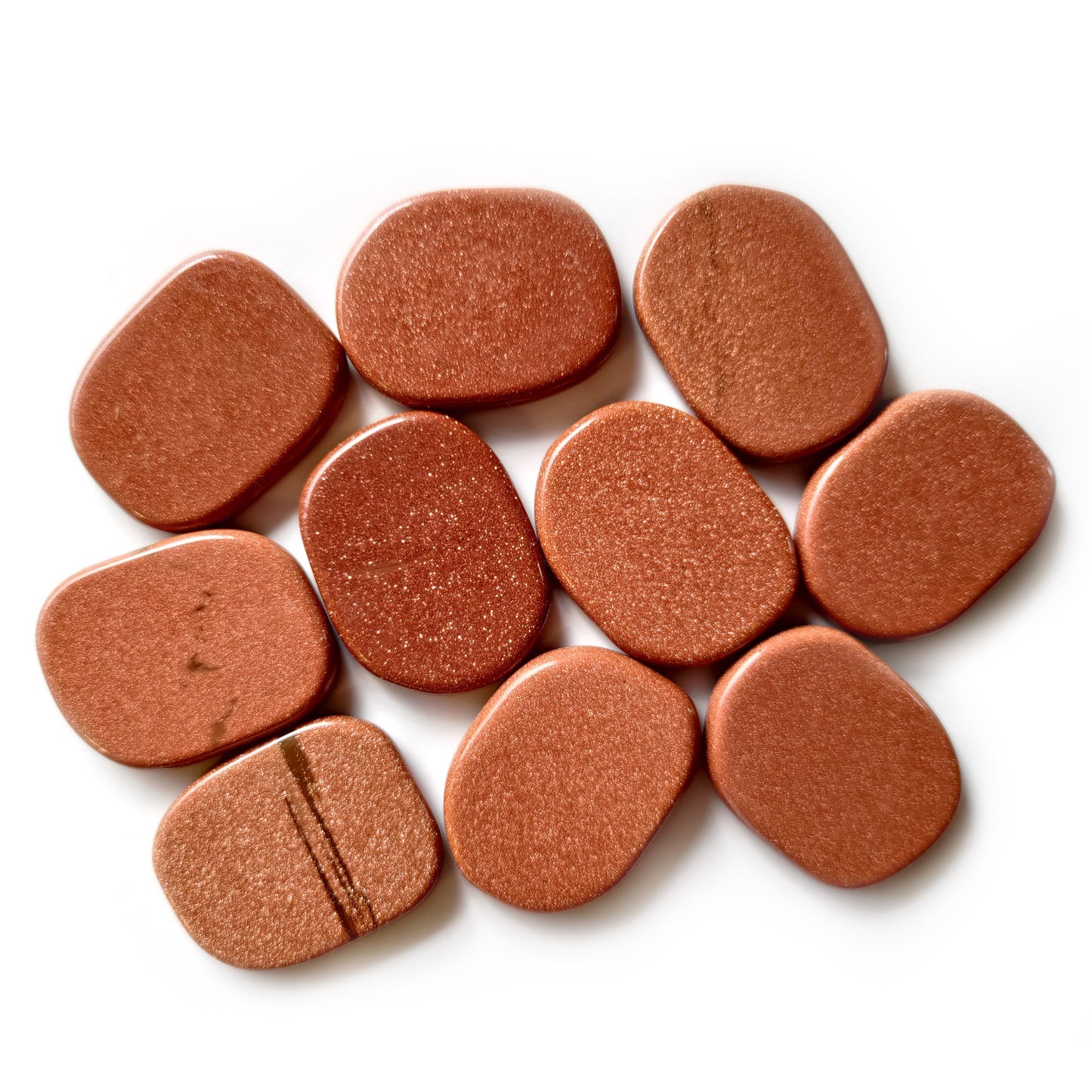 Goldstone Worry Stone