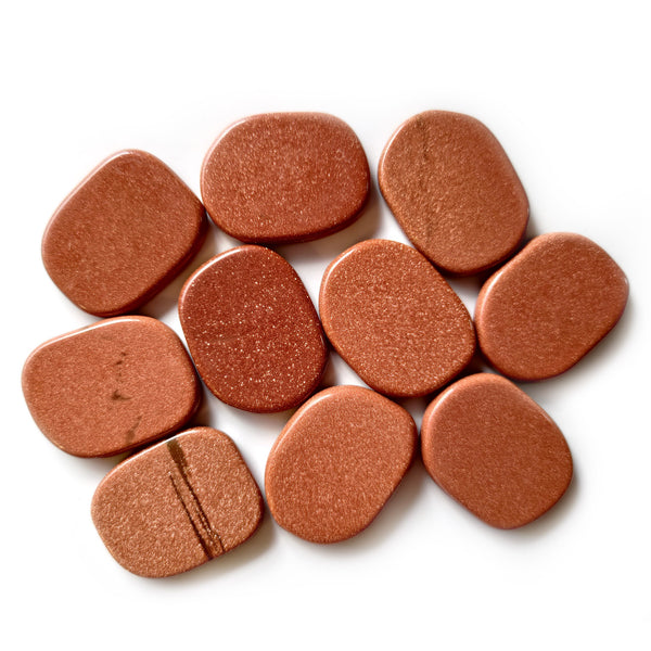 Goldstone Worry Stone