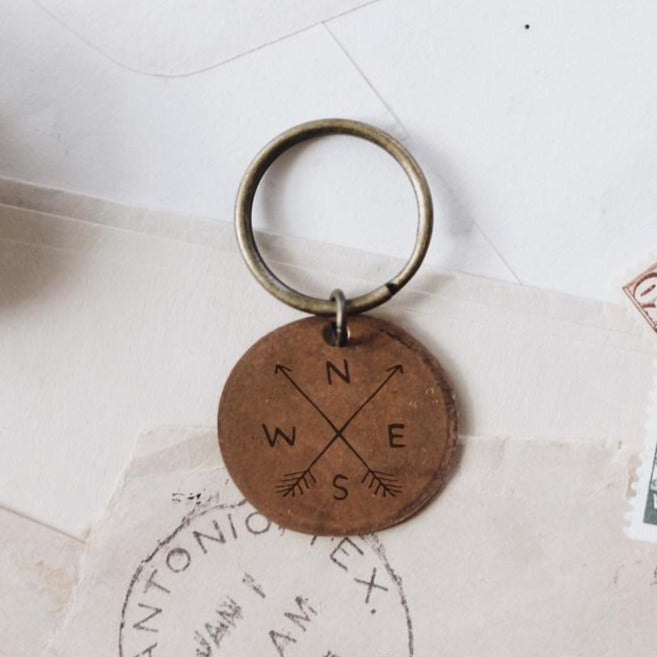 Stamped Penny Keychain