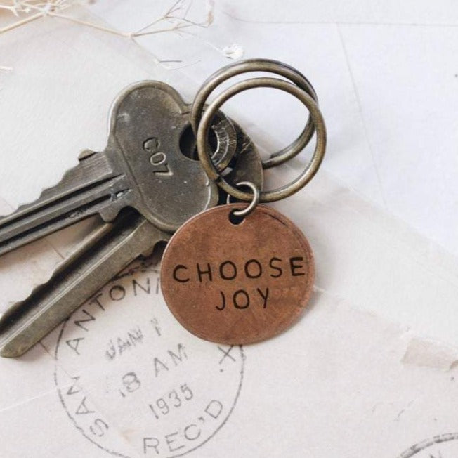 Stamped Penny Keychain