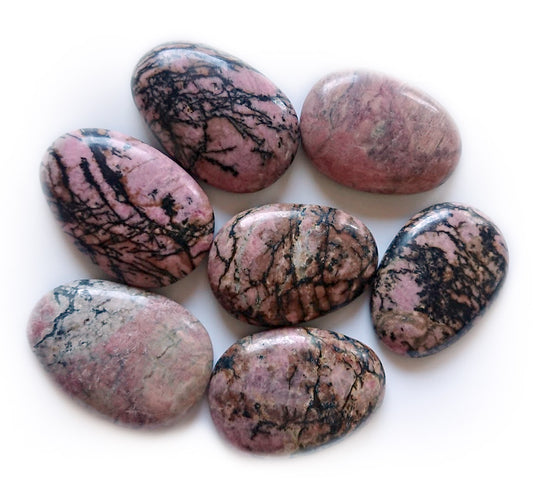 Rhodonite Worry Stone