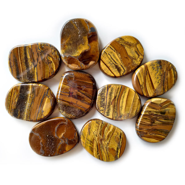 Tiger Eye Worry Stone