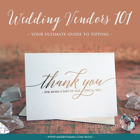 Wedding Vendors 101 - Your Ultimate Guide to Tipping