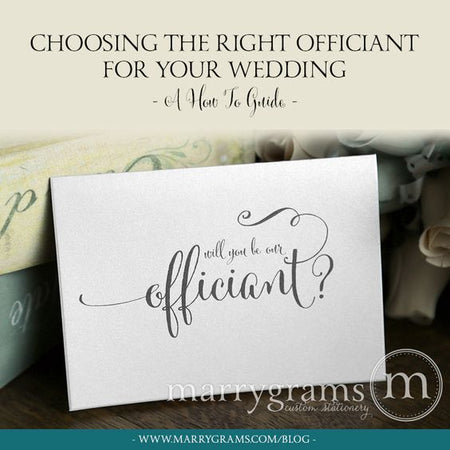Choosing the Right Officiant for Your Wedding - A How to Guide