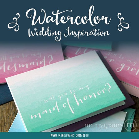 Watercolor Wedding Inspiration - Trends We Love