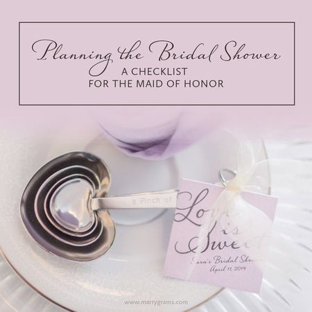 Planning the Bridal Shower - A Checklist for the Maid of Honor