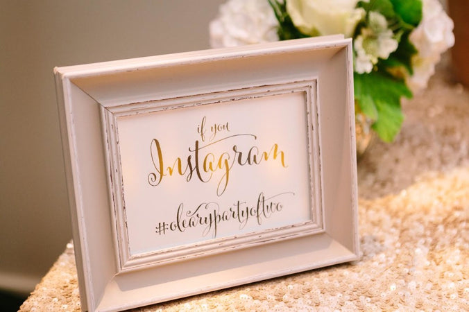 Creating Your Perfect Wedding Instagram Hashtag - Dos and Don'ts