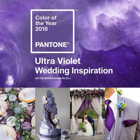 Ultra Violet Wedding Inspiration - Pantone Color of the Year 2018