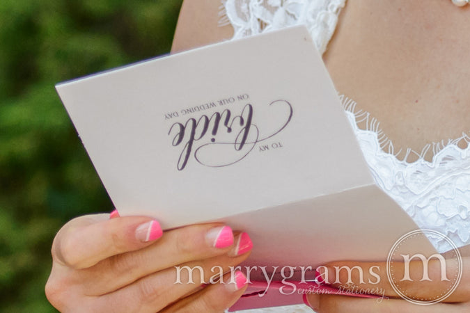 Bride and Groom Cards - Little Love Notes for Your Big Day