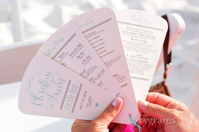 Wedding Programs - Why you Need Them and What to Include