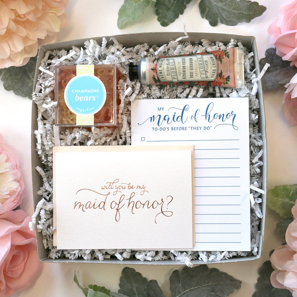 Will you be my bridesmaid, maid of honor, matron cards for bridal party
