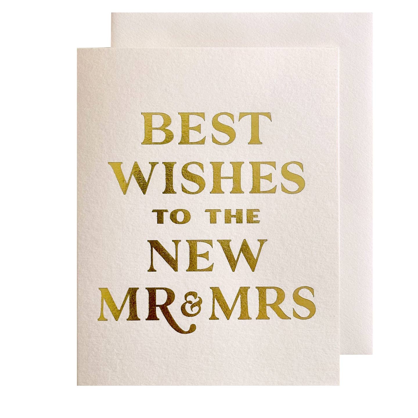 Best Wishes to the New Mr & Mrs Card
