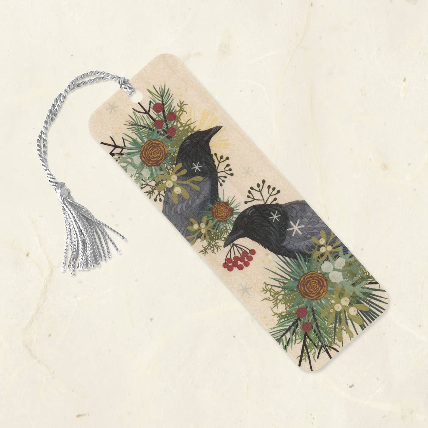 Wood Tassel Bookmark