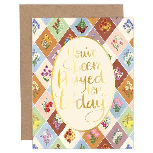 Youve Been Prayed For Today Card