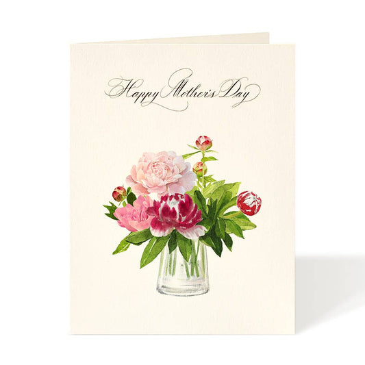 Picked Peonies Mothers Day Card
