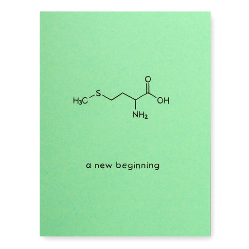 New Beginning DNA Start Code Card