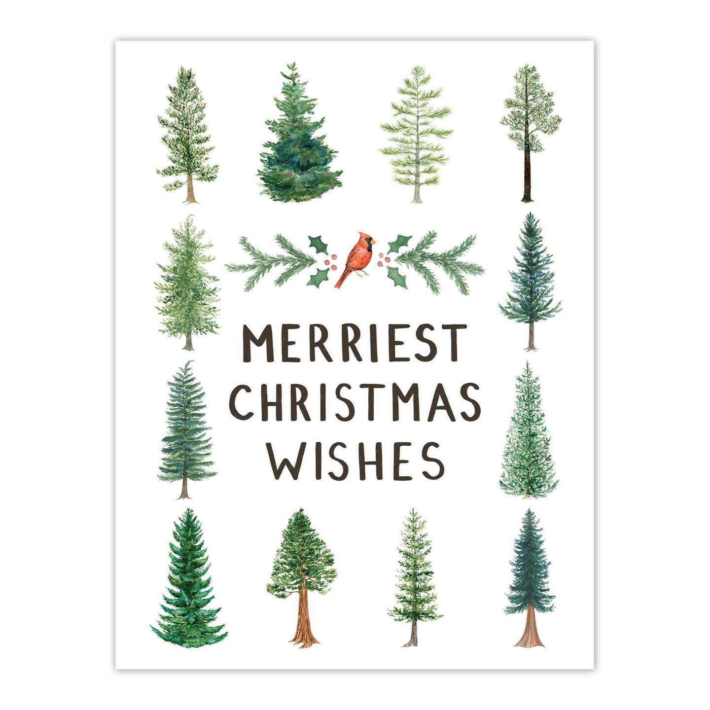 Merriest Christmas Wishes Card