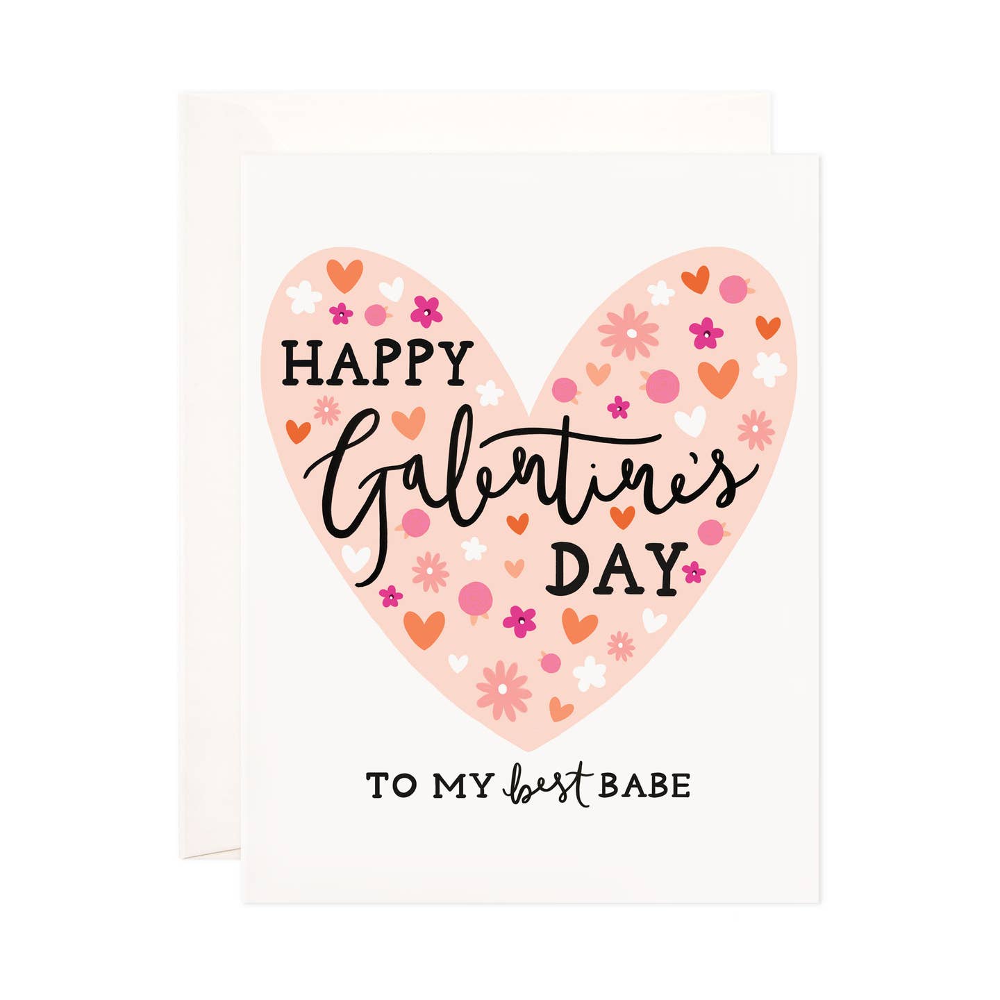 Best Babe Galentine Card