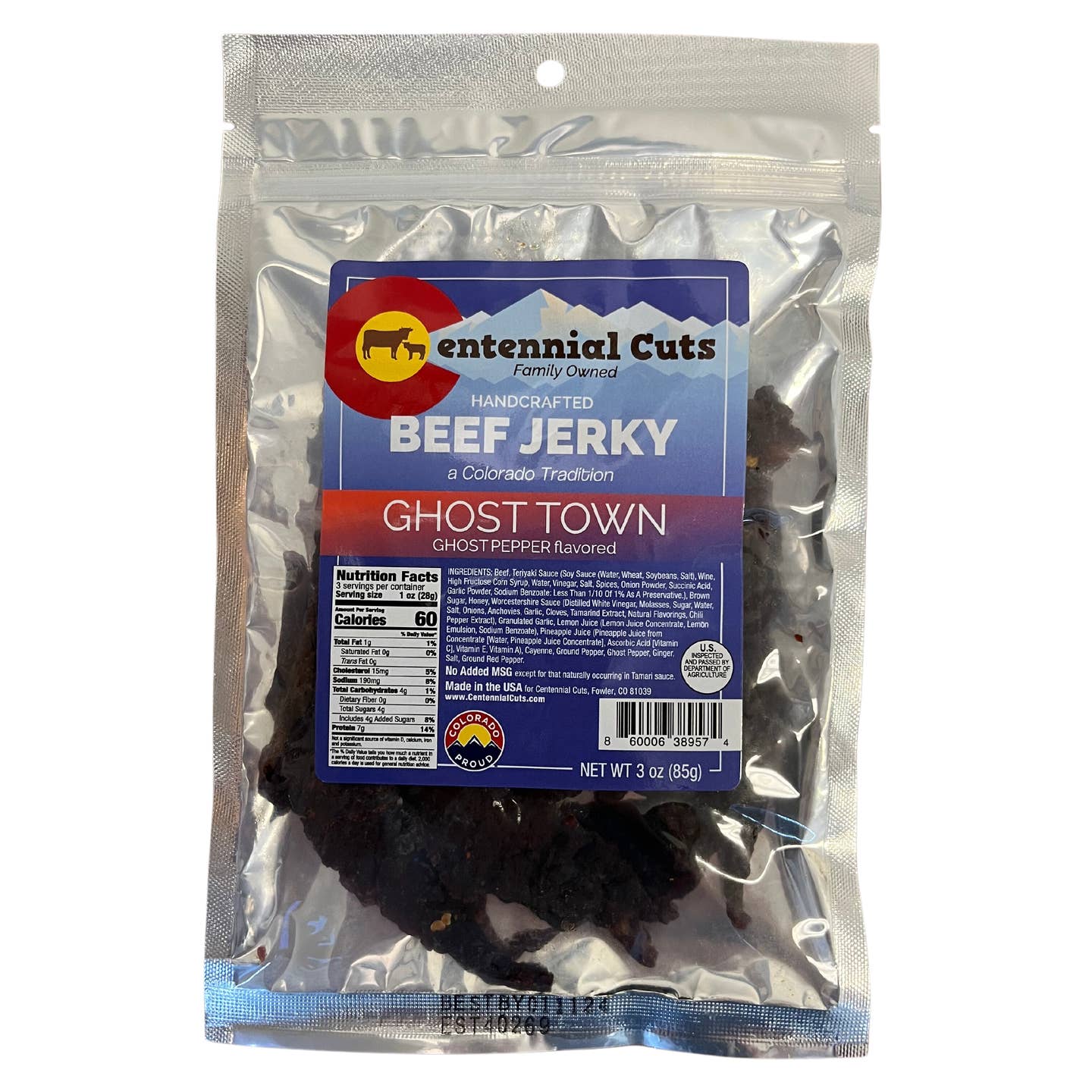 3oz CC Beef Jerky