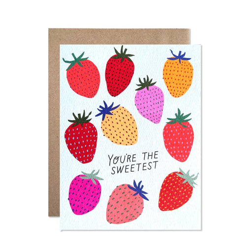 Youre the Sweetest Strawberry Card