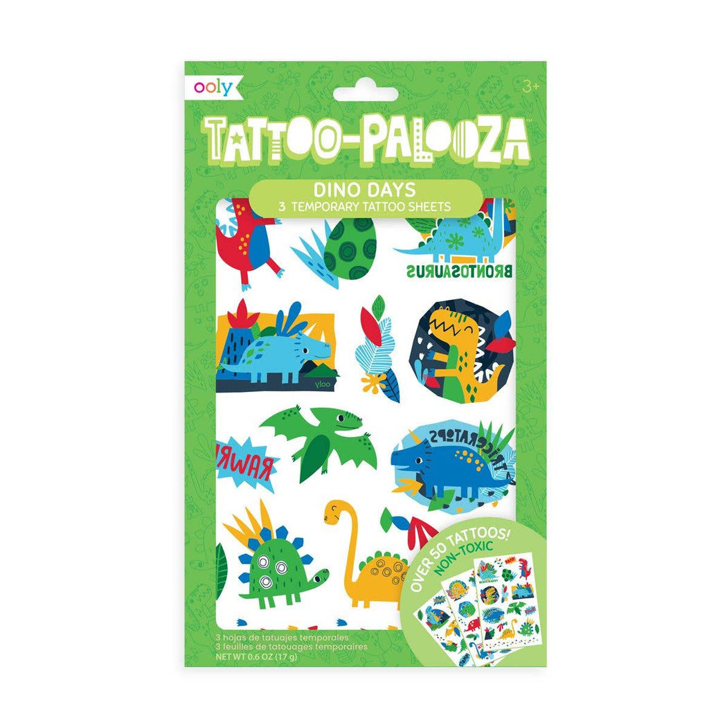 Tattoo Palooza Kids Temporary Tattoo Pack