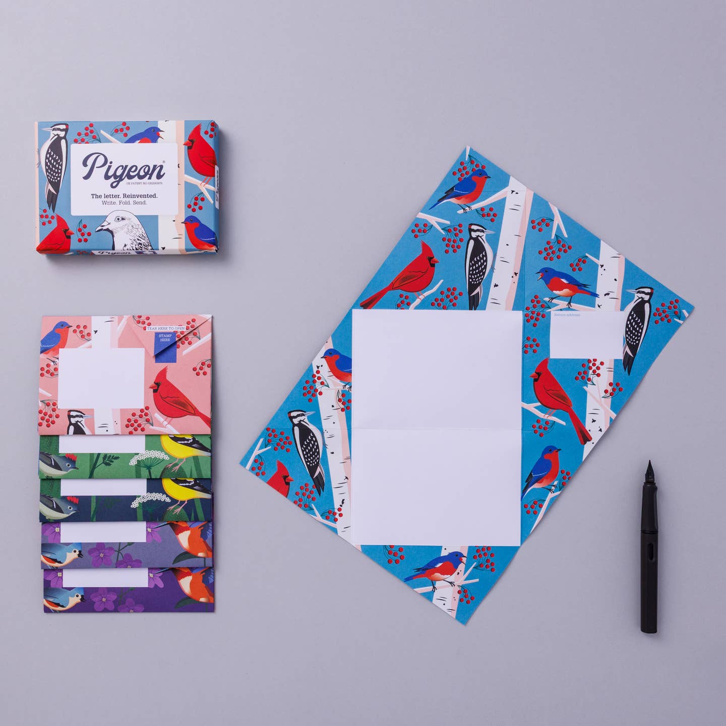 Carnival of Colour Folding Letter Set