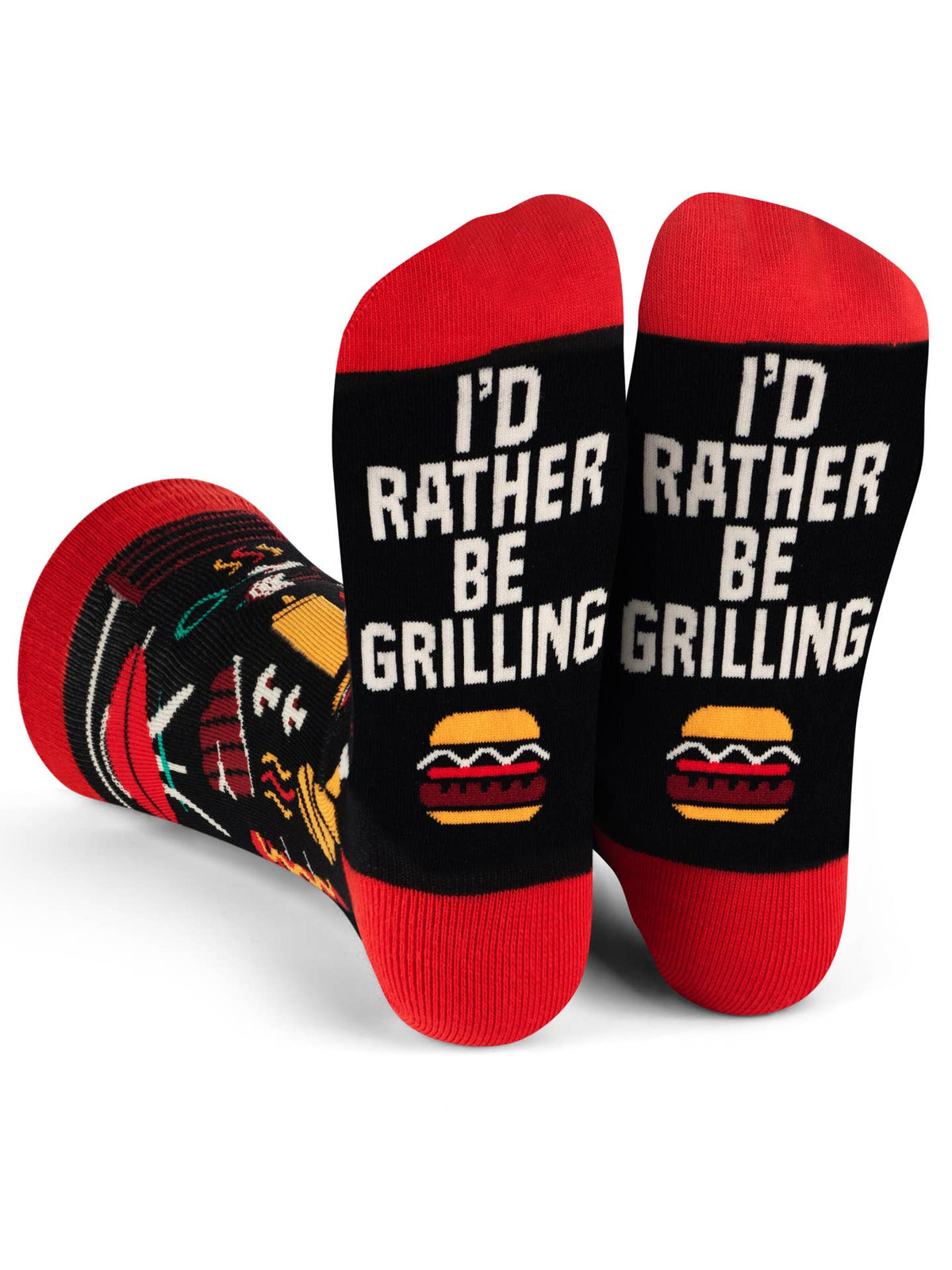 Rather Be Grilling Socks