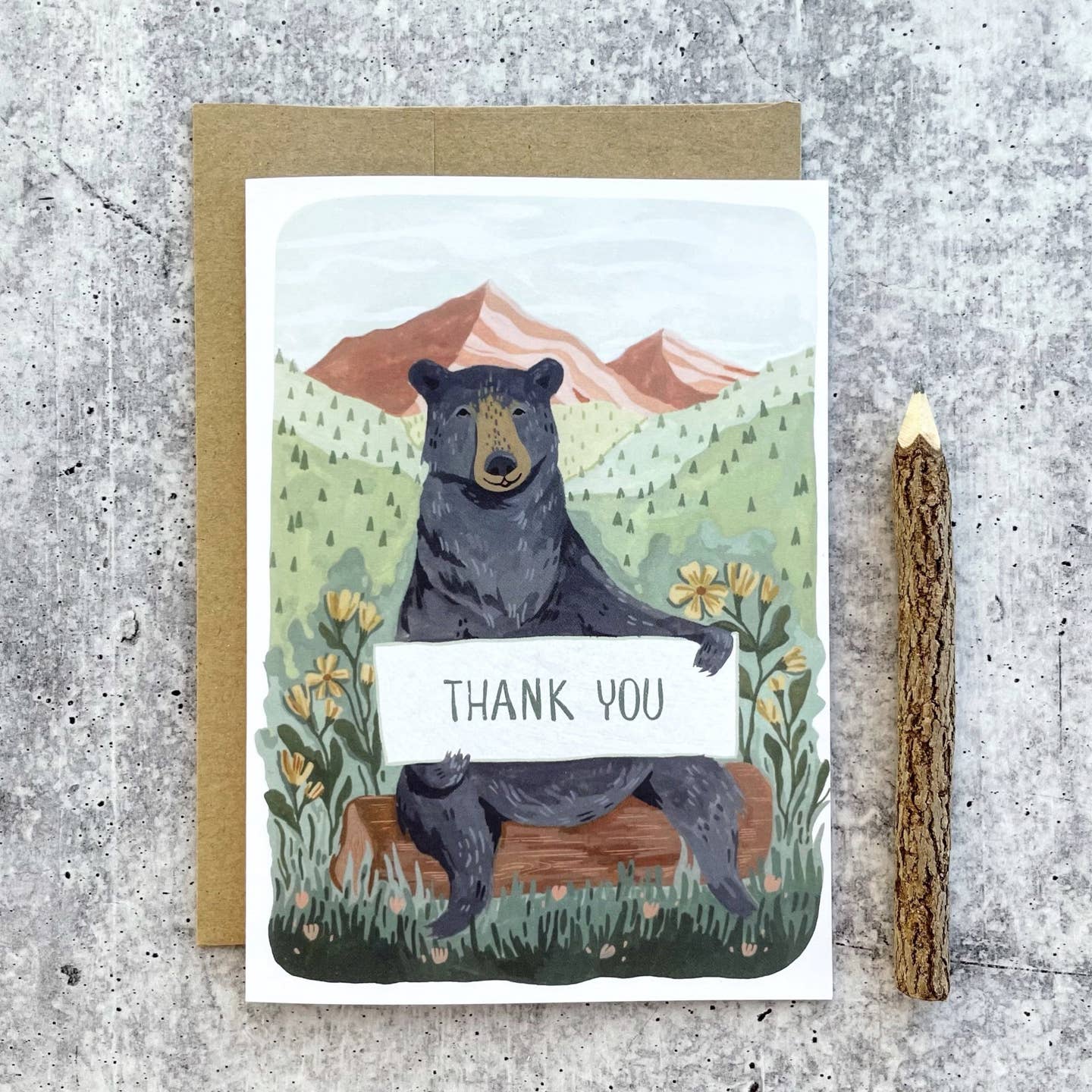 Thank You Bear Card