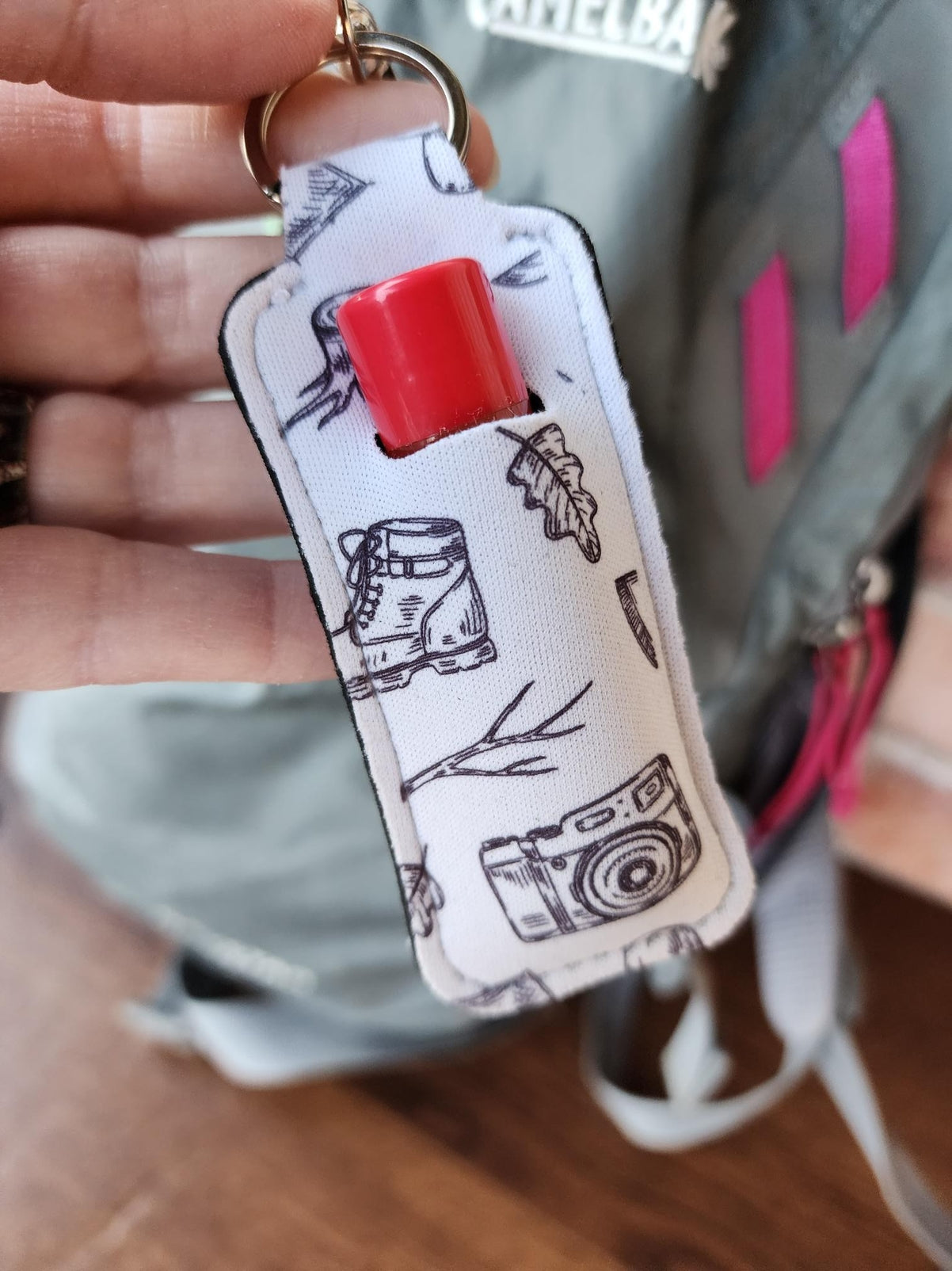 Wildlife Lip Balm Holder & Keychain