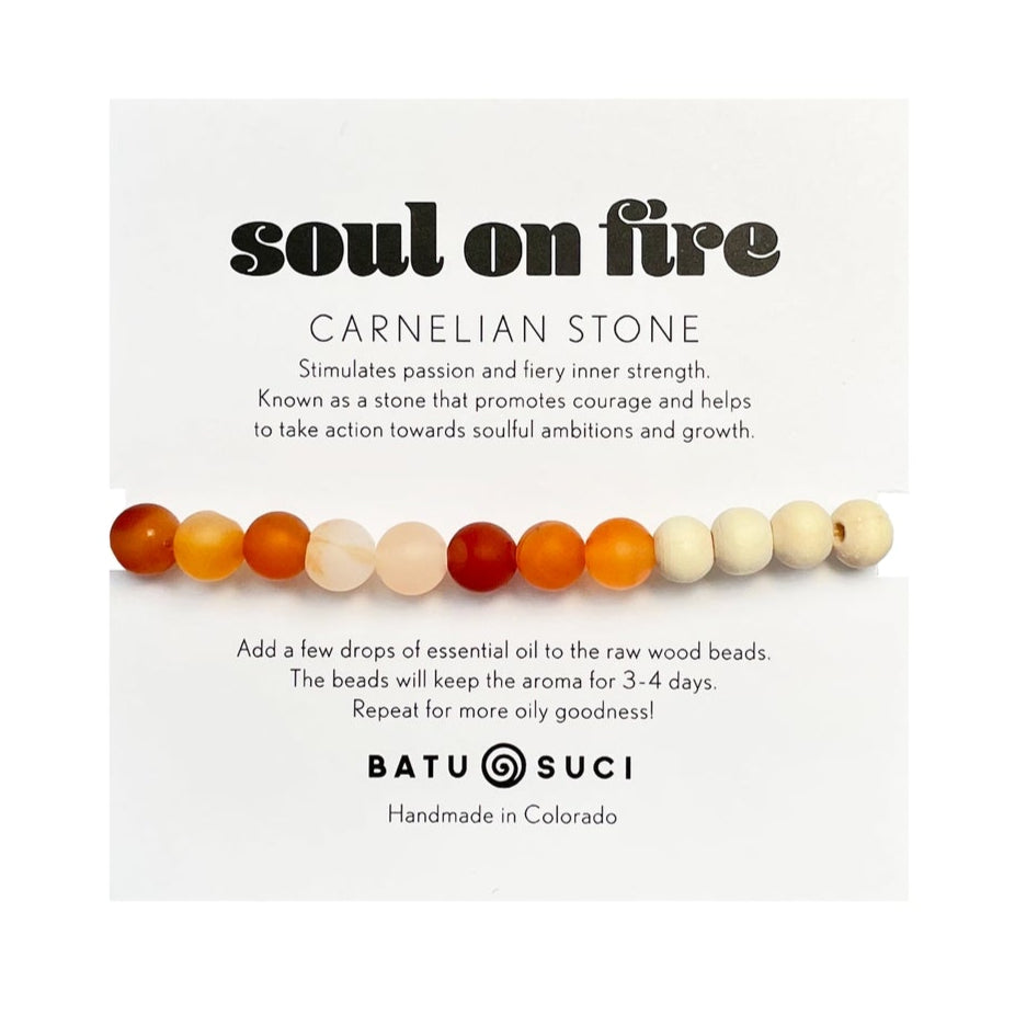 Diffuser Oil Gemstone Bracelet