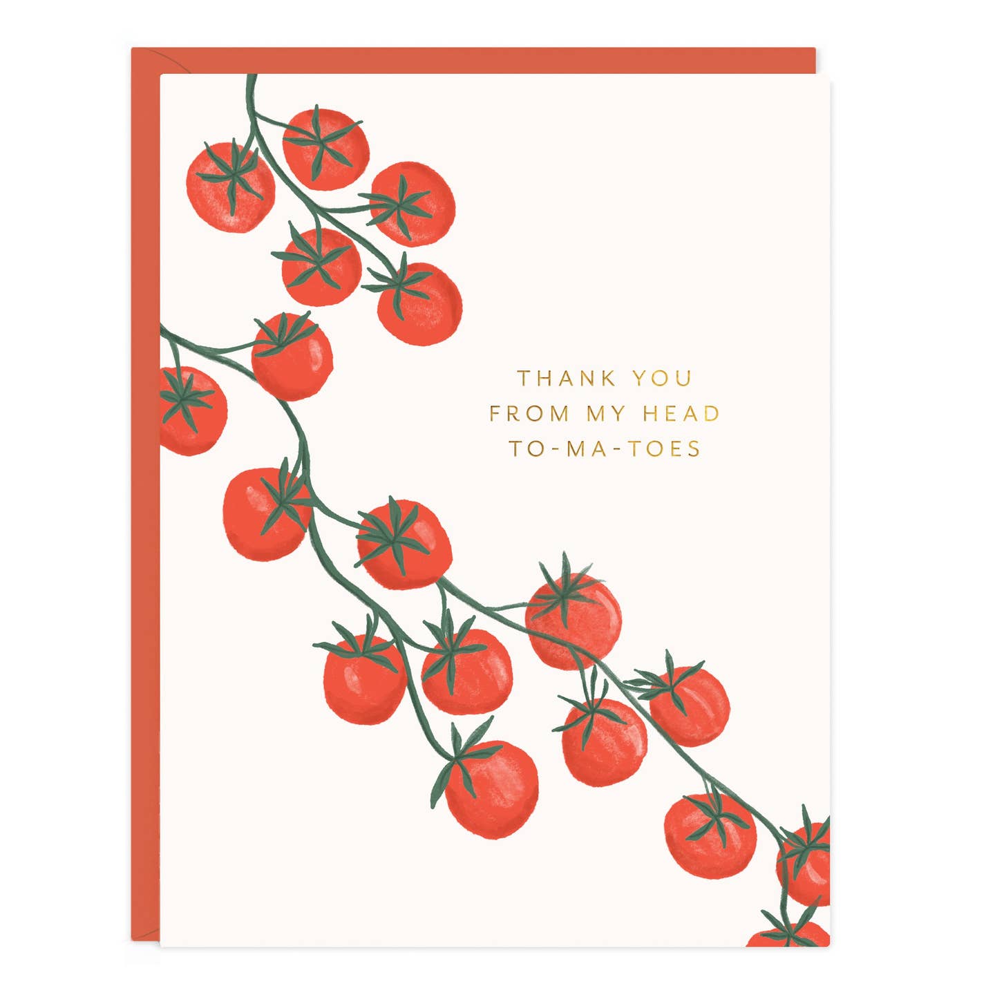 Thank You Tomatoes Card
