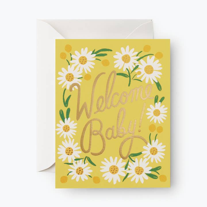 Daisy Baby Card