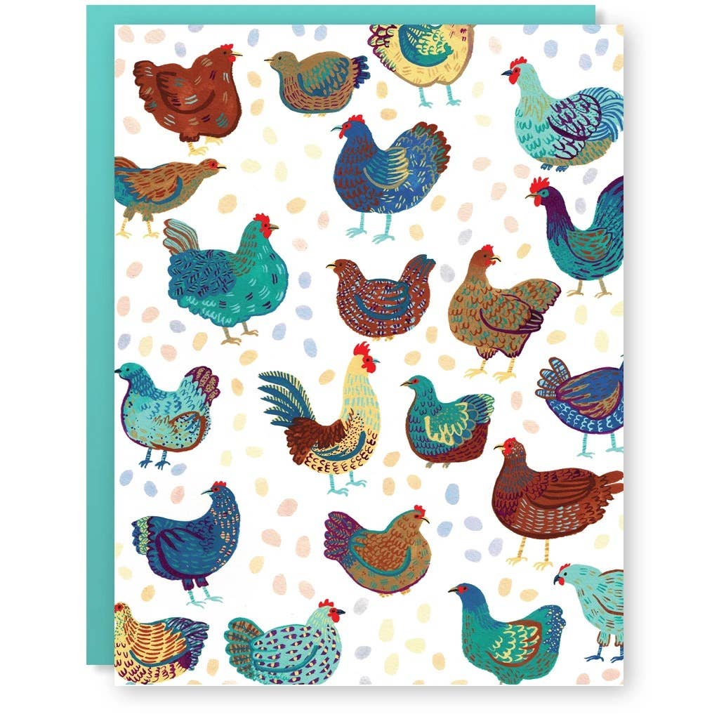 Chicken Crew Blank Card