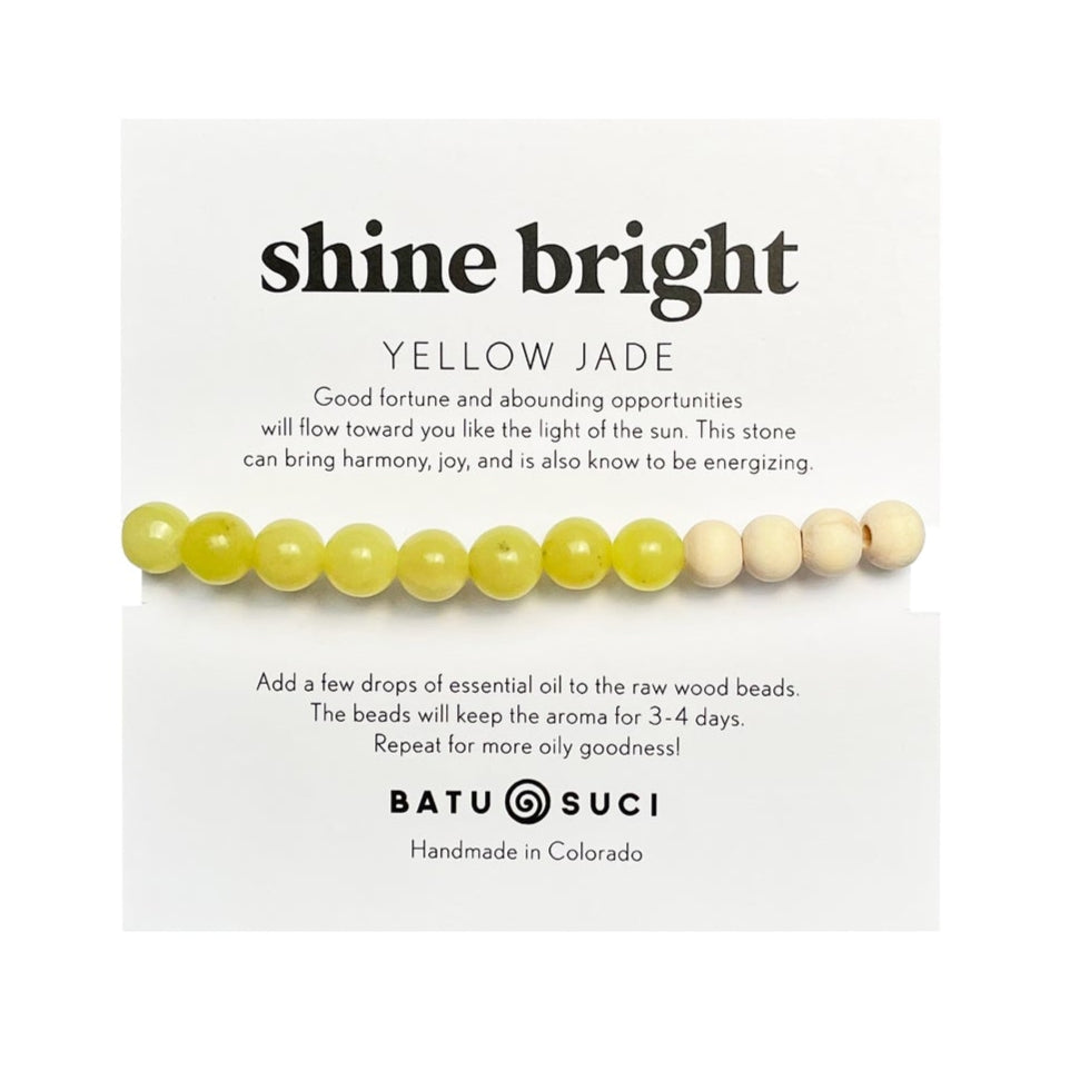 Diffuser Oil Gemstone Bracelet