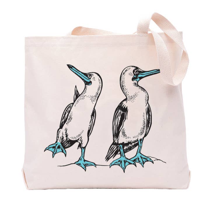 Blue Footed Boobies Tote Bag
