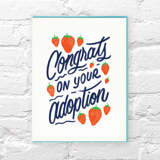 Congrats Adoption New Baby Card