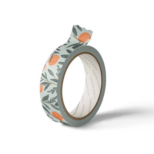 Orange Vine Washi Tape
