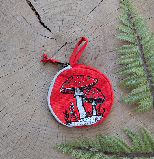 Mushroom Coin Pouch