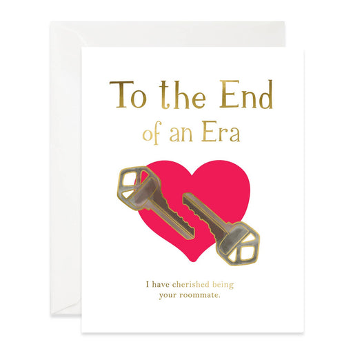 End of An Era Roommate Key Card