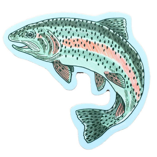 Trout Fish Vinyl Sticker