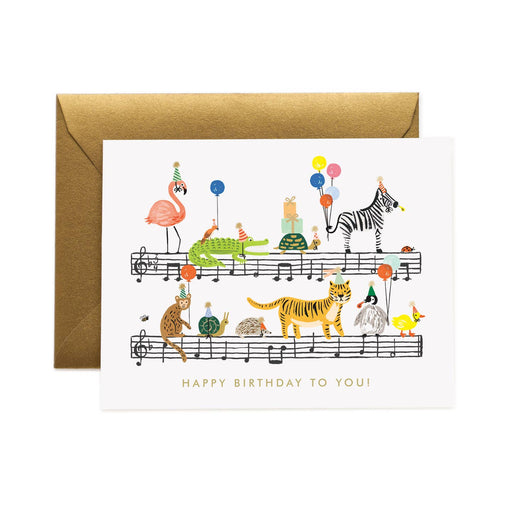 Happy Birthday Song Card