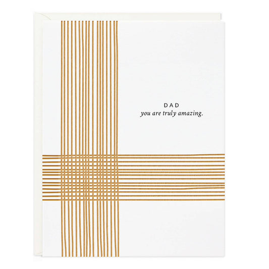 Truly Amazing Dad Card