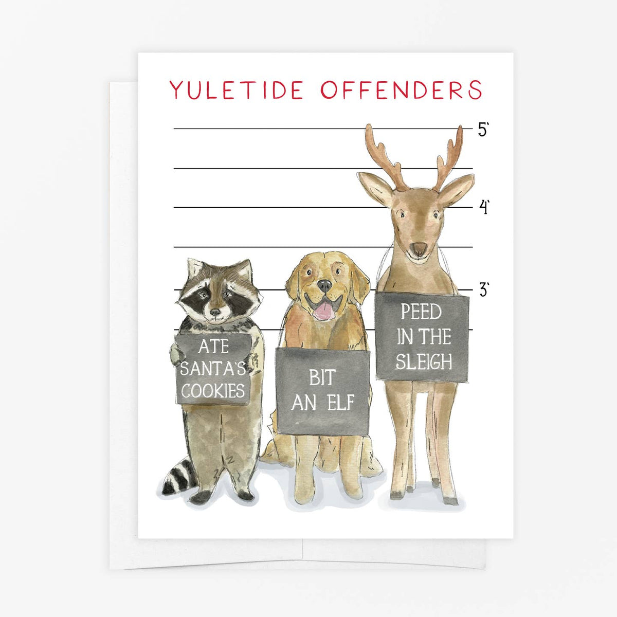 Yuletide Offenders Holiday Card