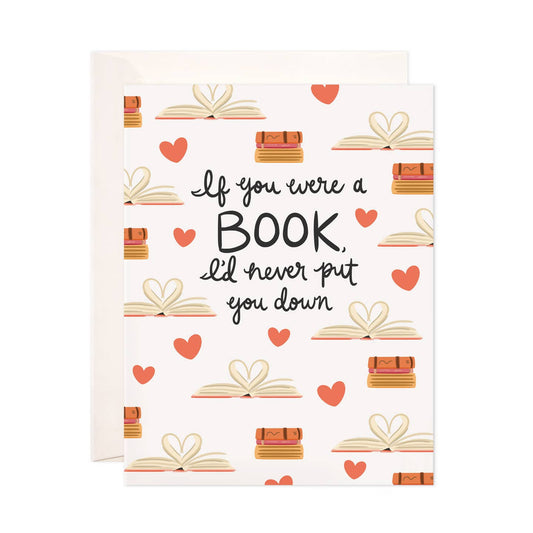 Book Id Never Put You Down Card
